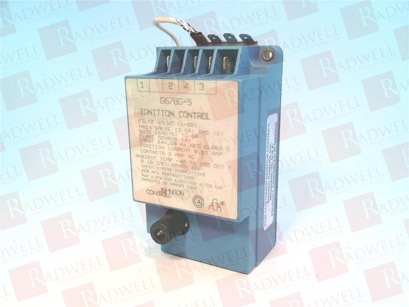 JOHNSON CONTROLS G67BG-5