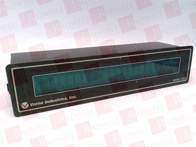VORNE INDUSTRIES 2015B-1-120-C