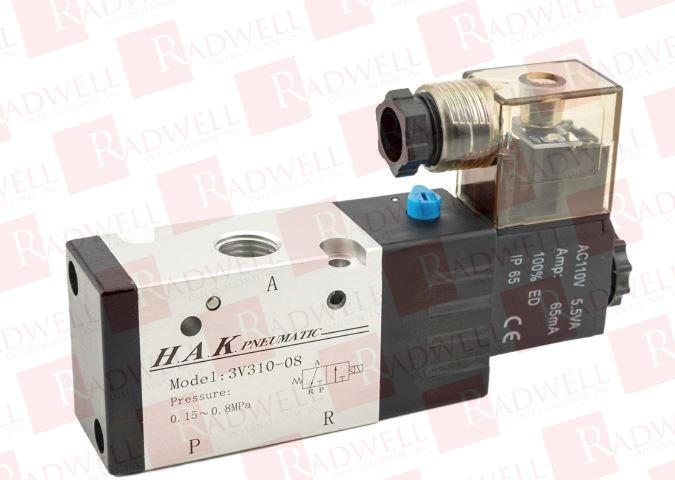 HAK FLUID POWER EQUIPMENT 3V310-08 (110V AC)