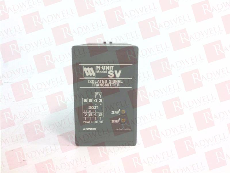 M SYSTEM TECHNOLOGY INC SV-6A-R