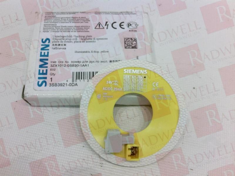 SIEMENS 3SB3921-0DA