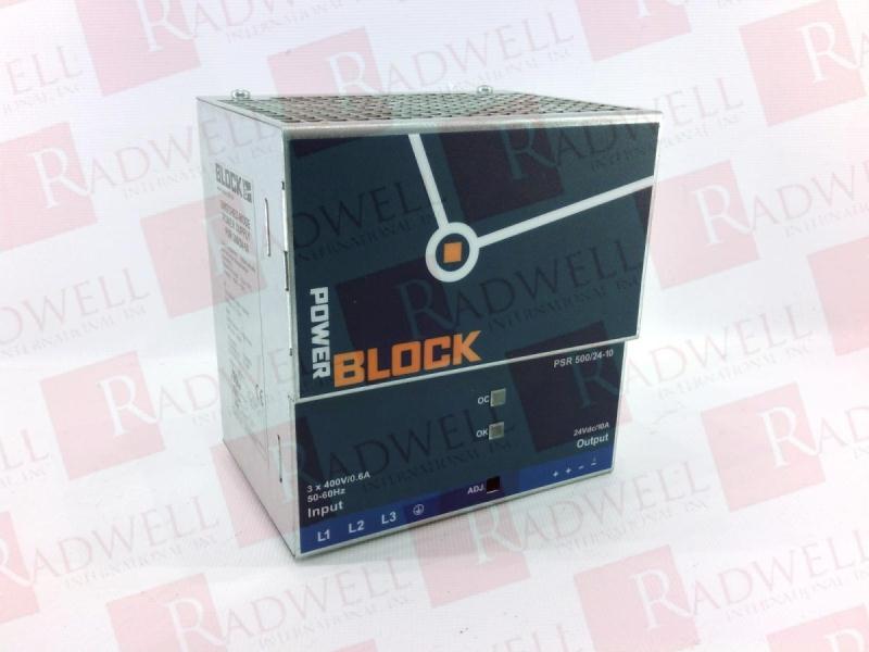 BLOCK PSR 500/24-10