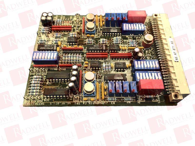 ZUMBACH ELECTRONIC N6.AF.071.5