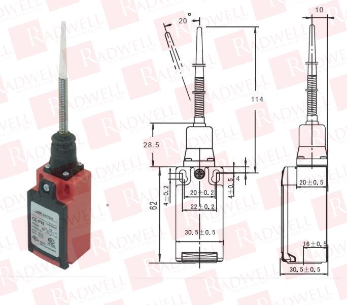 RADWELL VERIFIED SUBSTITUTE E10100LPPSUB