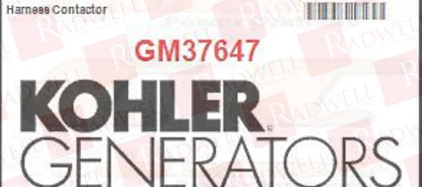 KOHLER COMPANY GM37647