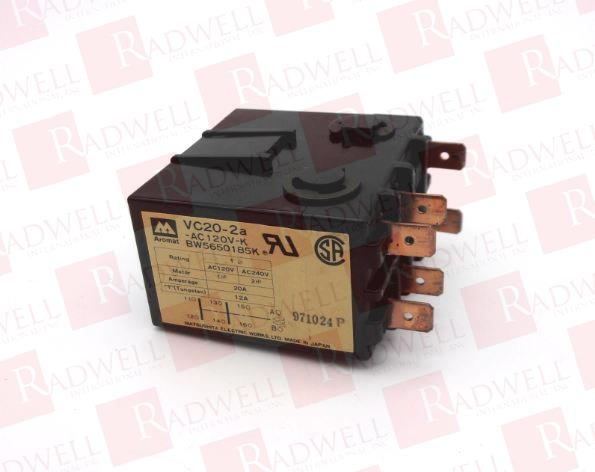 MATSUSHITA ELECTRIC VC20-2A-AC120V-K