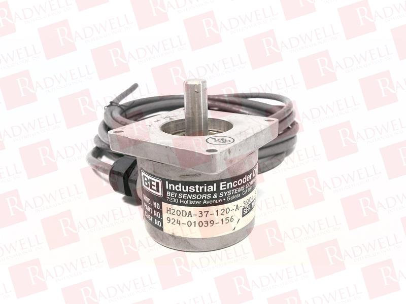 BEI SENSORS H20DA-37-120-A-3904-SCS192-24V-S