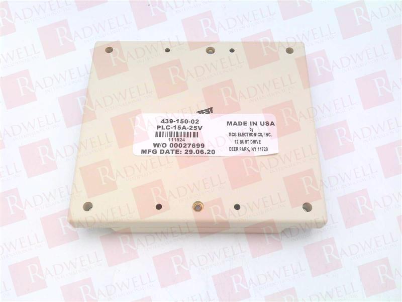 MCG SURGE PROTECTION PLC15A-25V