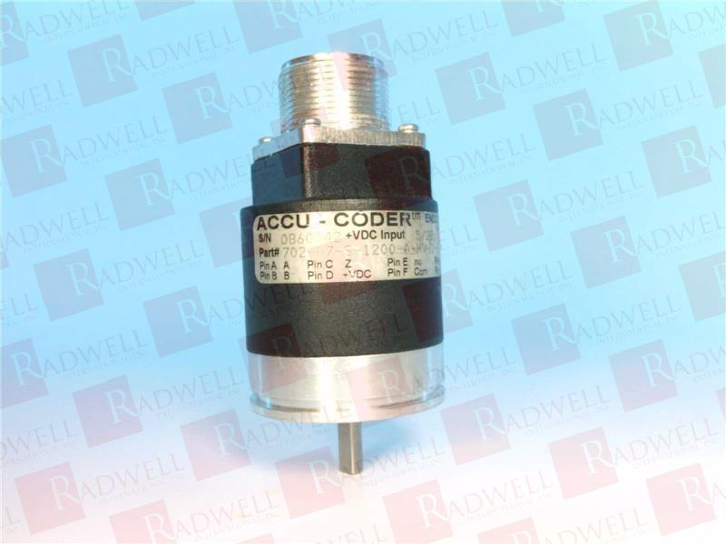 ENCODER PRODUCTS 702-07-S-1200-A-HV-1-S-N-E-Y-N