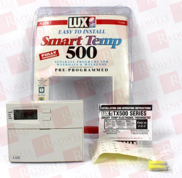 LUX PRODUCTS CORPORATION TX500