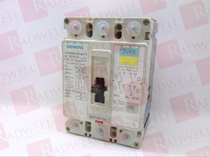 SIEMENS 3VF3111-6BS37-7KA0