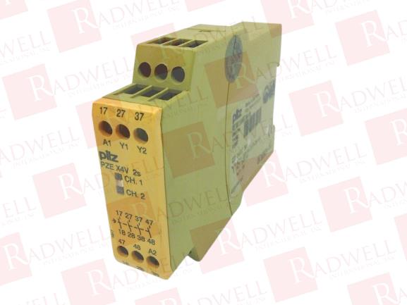 PILZ PZE X4V 2/24VDC 4N/O FIX