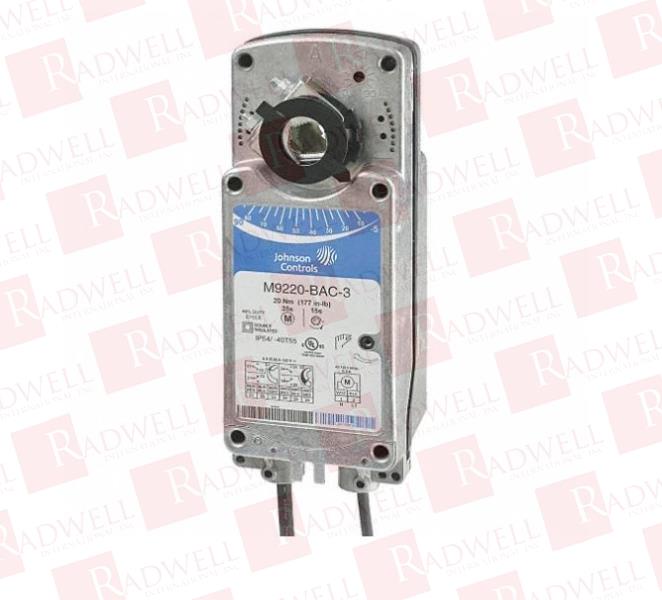 JOHNSON CONTROLS M9220-BAC-3