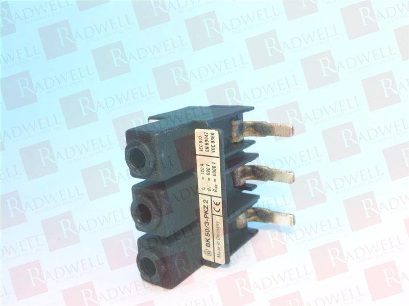 EATON CORPORATION BK50/3-PKZ2