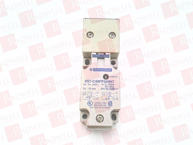 SCHNEIDER ELECTRIC XS7-C40FP260H7