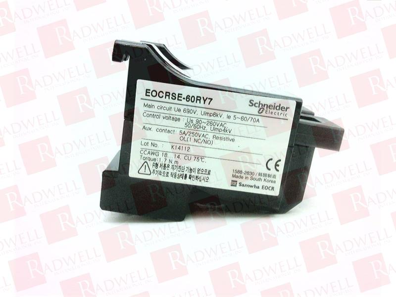 SCHNEIDER ELECTRIC EOCRSE-60RY7