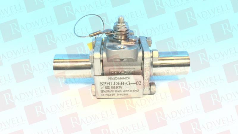 PBM VALVE  SPHLD6B-G---02