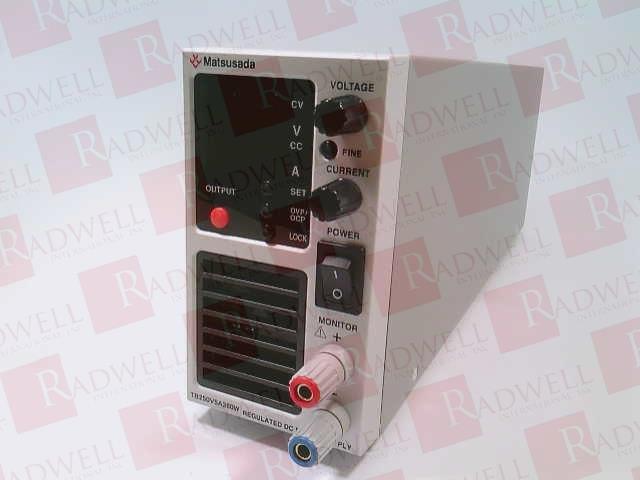MATSUSADA PRECISION INC TB250V5A360W