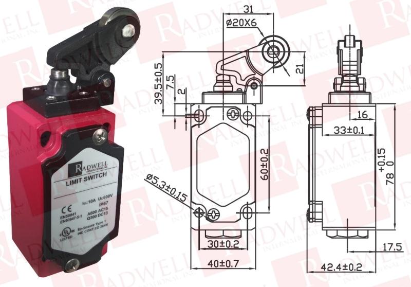 RADWELL VERIFIED SUBSTITUTE E40101DMSUB