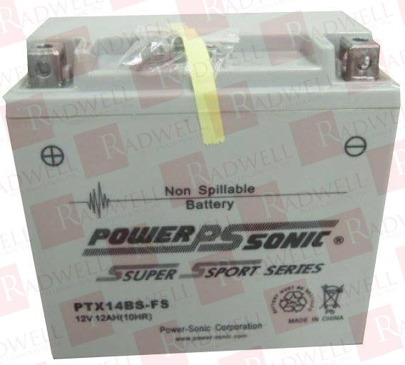 POWER SONIC PTX14BS-FS