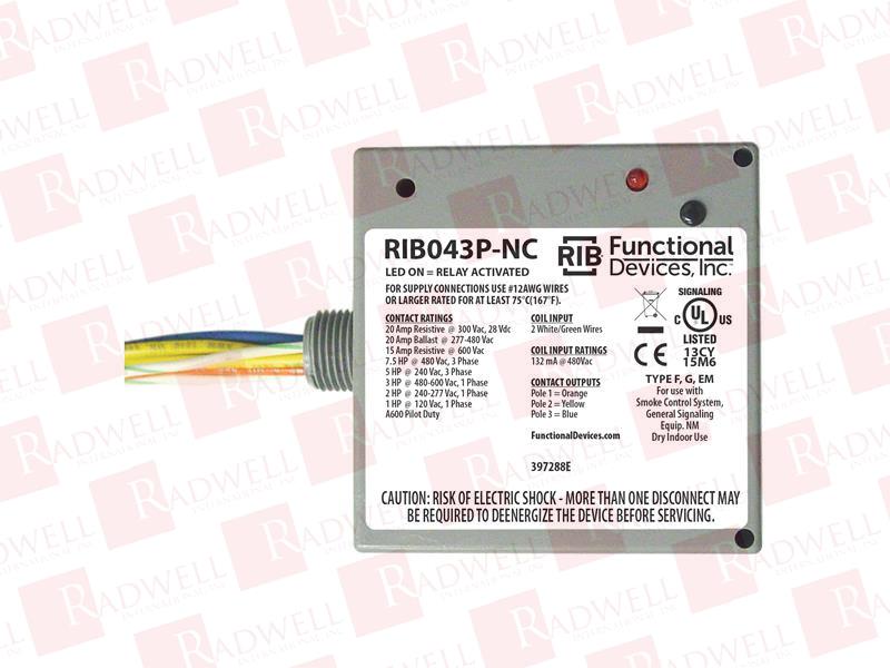 FUNCTIONAL DEVICES RIB043P-NC