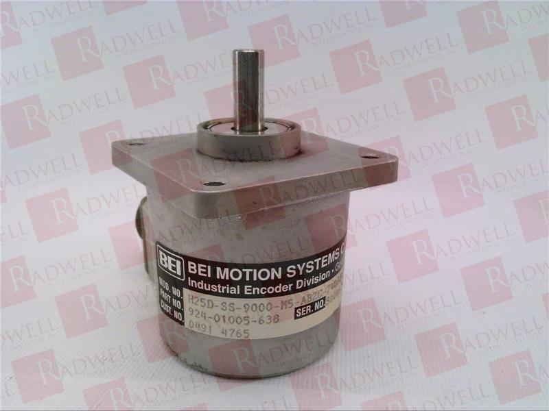BEI SENSORS H25D-SS-9000-M5-ABZC-7406M12-LED-SM18-S