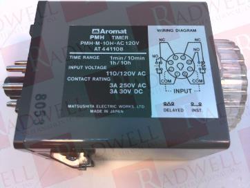 MATSUSHITA ELECTRIC PMH-M-10H-AC120V