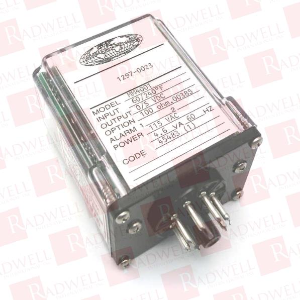 WILKERSON INSTR CO MM4001 (115VAC 60/240F 0/5VDC 100OHM.00385)