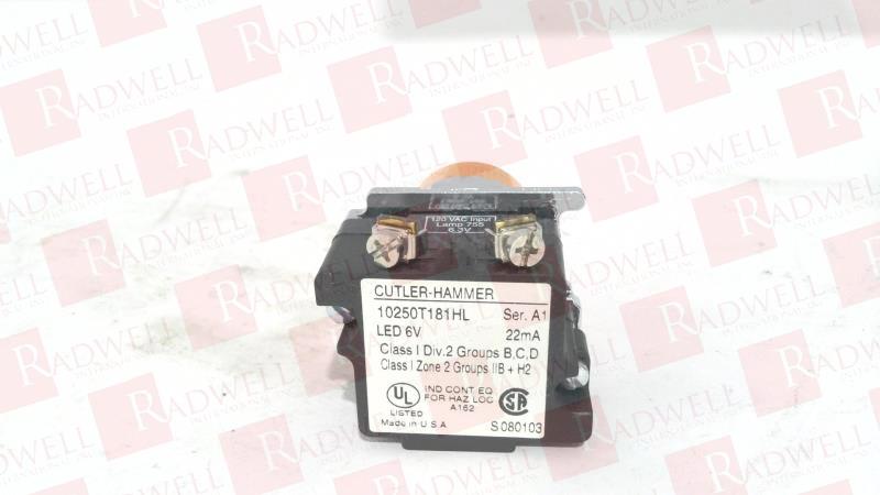 EATON CORPORATION 10250T181HLAP06