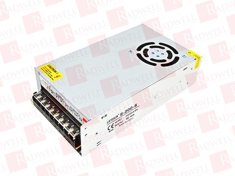 LETOUR POWER SUPPLY S-200-5