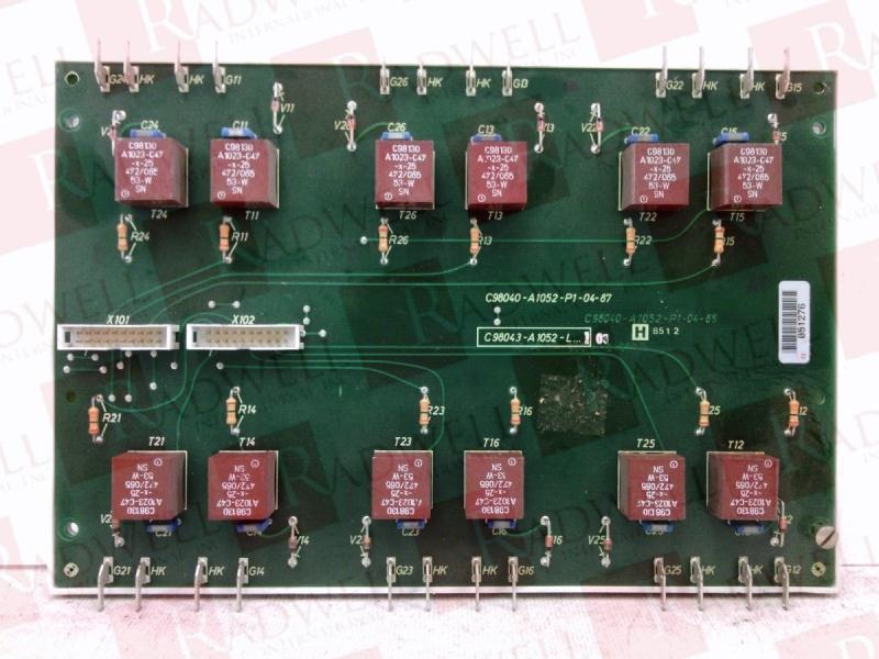 SIEMENS C98040-A1052-P1-04-87