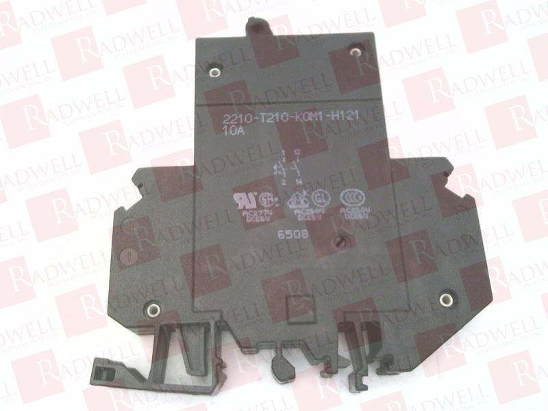 E-T-A CIRCUIT BREAKERS 2210-T210-K0M1-H121-10A