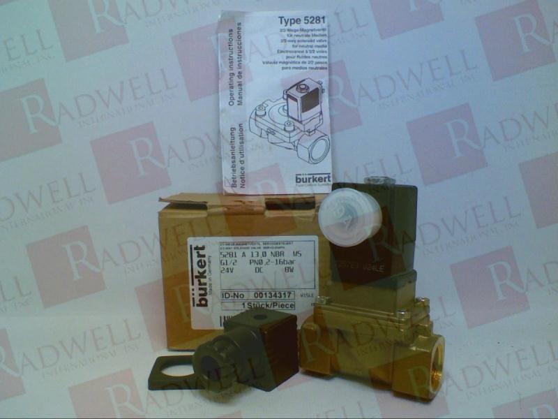 BURKERT 5281-A-13.0-NBR-MS-24V
