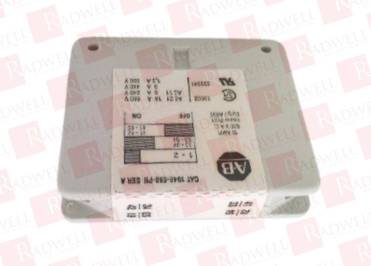 ALLEN BRADLEY 194E-E80-P11