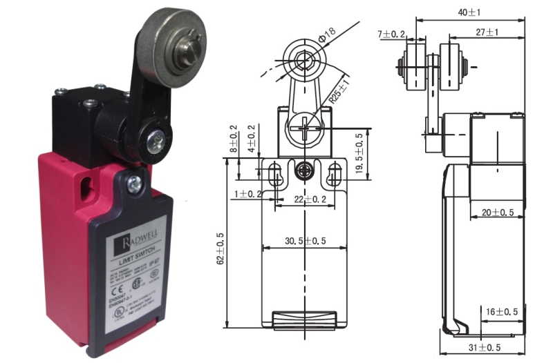 RADWELL VERIFIED SUBSTITUTE 3SE22006G-SUB