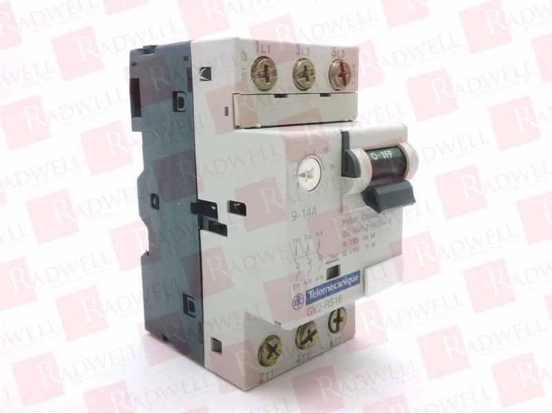 SCHNEIDER ELECTRIC GV2-RS16