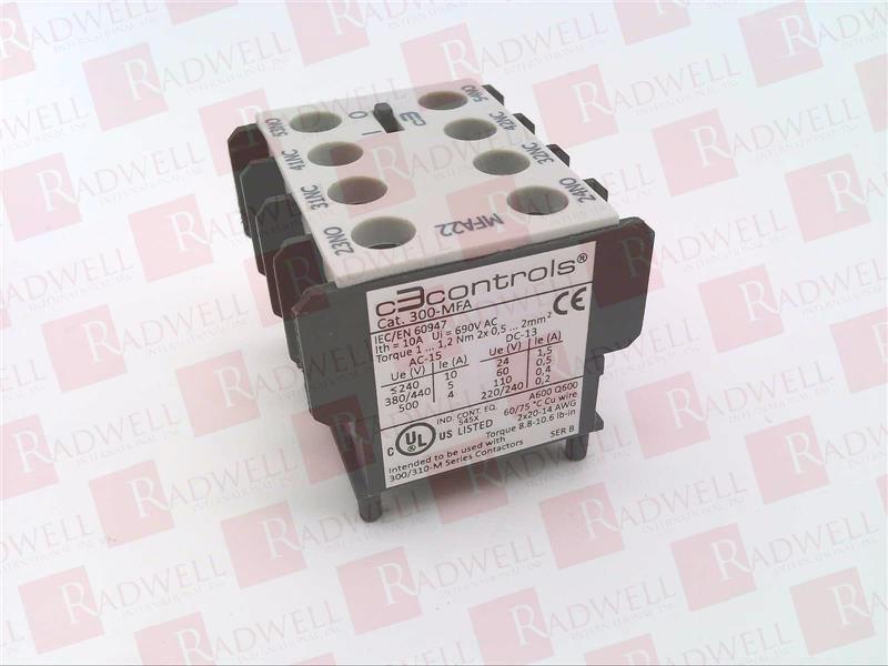 C3 CONTROLS 300-MFA22