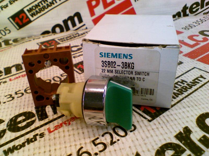 SIEMENS 3SB02-3BKG