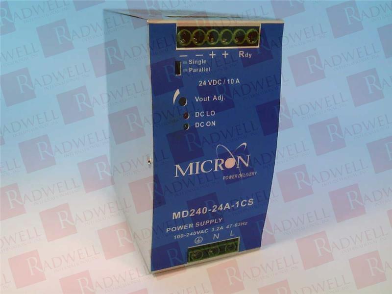 MICRON INDUSTRIES CORPORATION MD240-24A-1CS