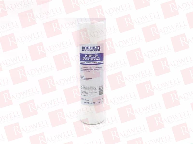 BOSHART INDUSTRIES 14-SP1-25