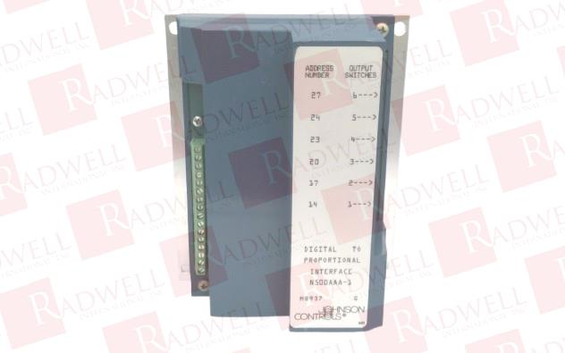 JOHNSON CONTROLS N500AAA-1
