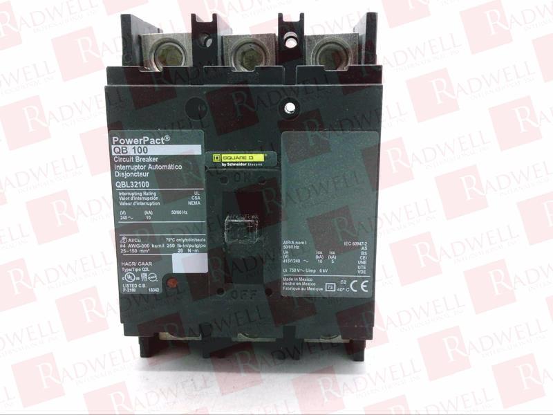 SCHNEIDER ELECTRIC QBL32100