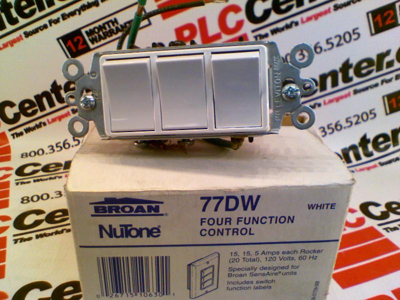 BROAN NUTONE 77DW