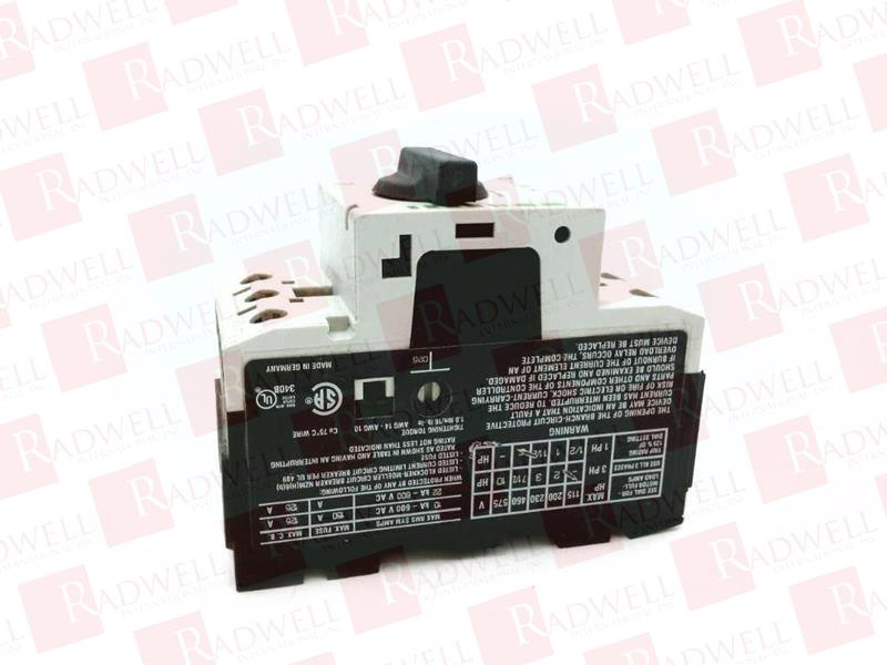 EATON CORPORATION PKZM0-10