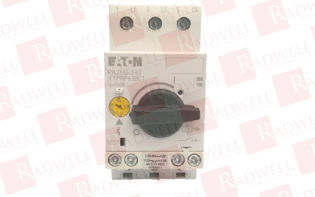 EATON CORPORATION PKZM0-0.63