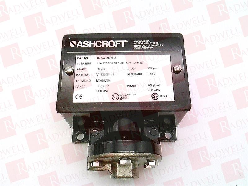 ASHCROFT B424V-XCYLM200