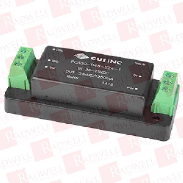 CUI INC PQA30-D24-S9-T