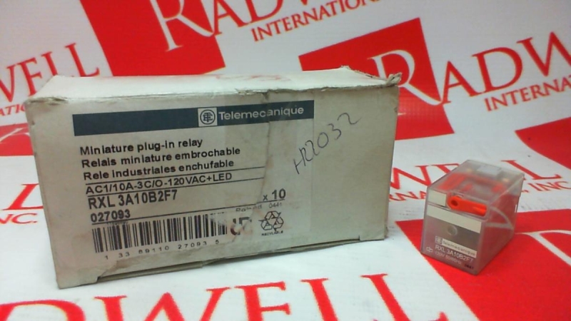 SCHNEIDER ELECTRIC RXL-3A10B2F7