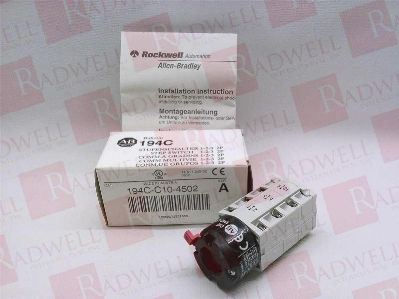 ALLEN BRADLEY 194C-C10-4502