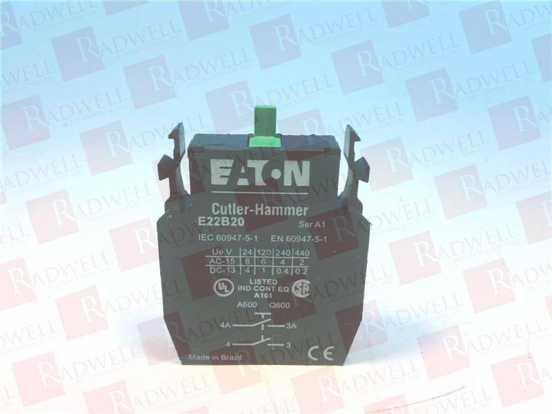 EATON CORPORATION E22B20